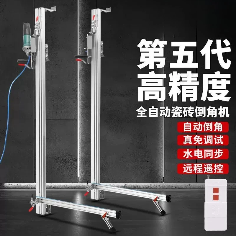 Ceramic automatic chamfering machine 45-degree chamferer no adjustment new invention vertical