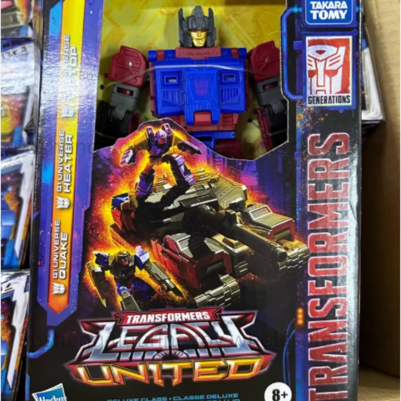 Hasbro Legacy United Deluxe Class G1 Universe Quake figura de acción coleccionable modelo niño regalo de cumpleaños Original F8536