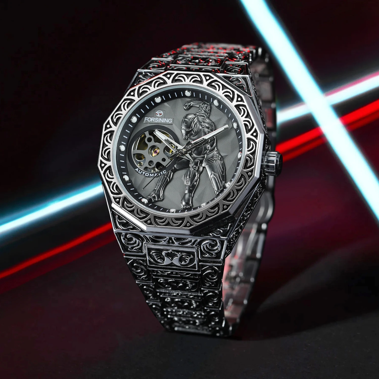 Forsining ヴィンテージゴールド機械式時計男性用高級 - Luxury Watch Engraving のレビューと価格