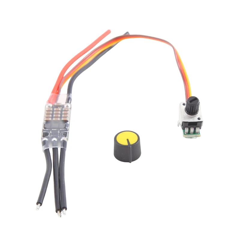 

AB06 DC 7-26V Three-Phase Brushless Motor Driver DC Motor Drive Board Speed Controller Regulator With Potentiometer Easy To Use