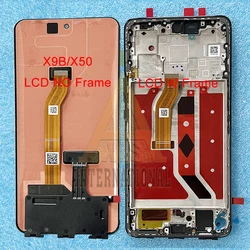 6.78'' Original AMOLED For Huawei Honor Magic6 Lite LCD X9B Display Screen Frame Touch Digitizer For Honor X50/ Magic 6 Lite 5G