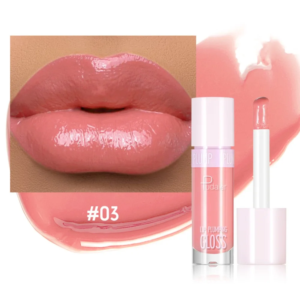 Hydraterende Gember Mint Lip Glazuur Lipgloss Duurzame Non-Stick Cup Lip Glazuur Roze Colorfast Lipverzorging Lipgloss Make-Up