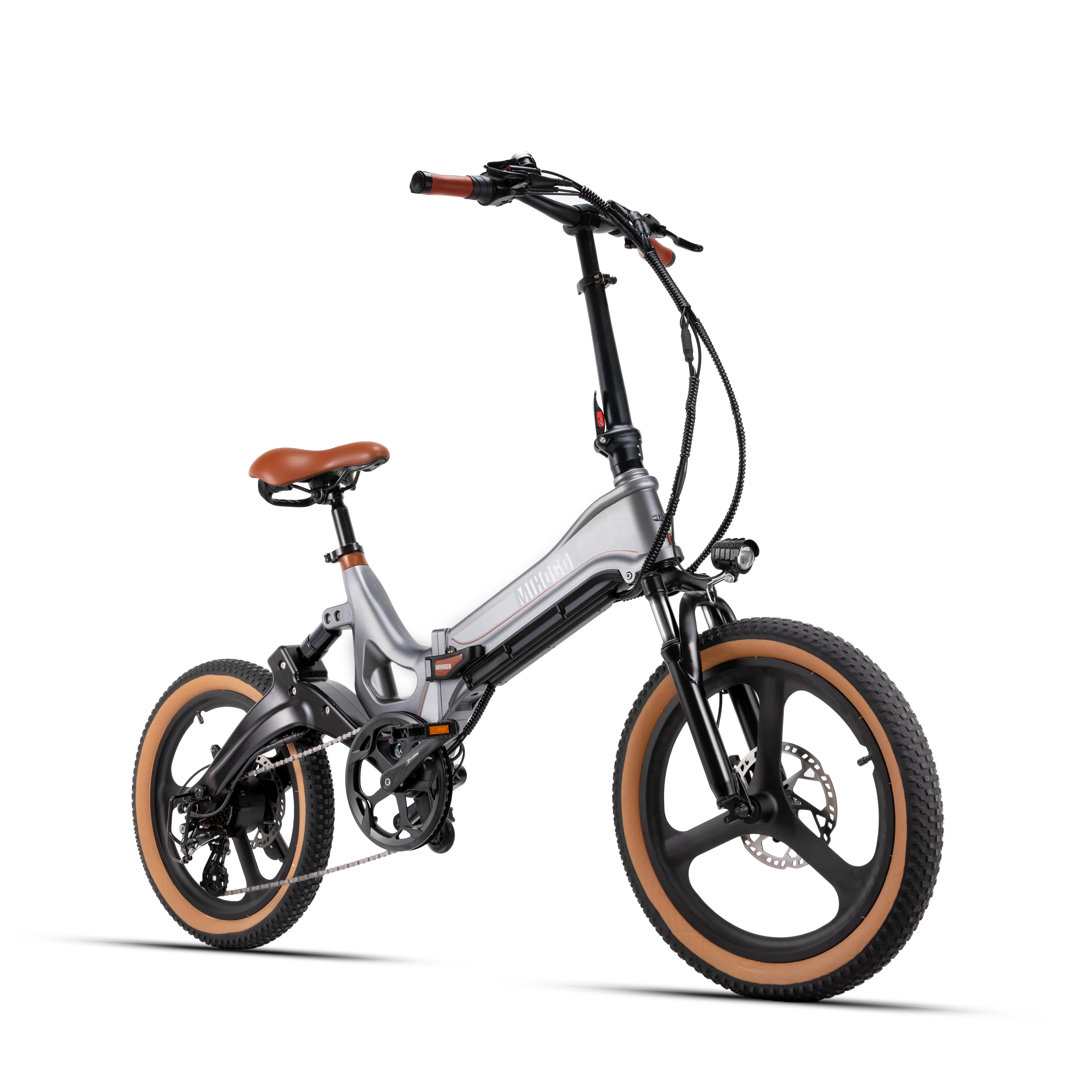 

MIHOGO RX2.4 Складной электрический велосипед 615WH с литиевой батареей для взрослых, горный электровелосипед, 20 дюймов, горный электрический мужской мопед, шоссейный велосипед