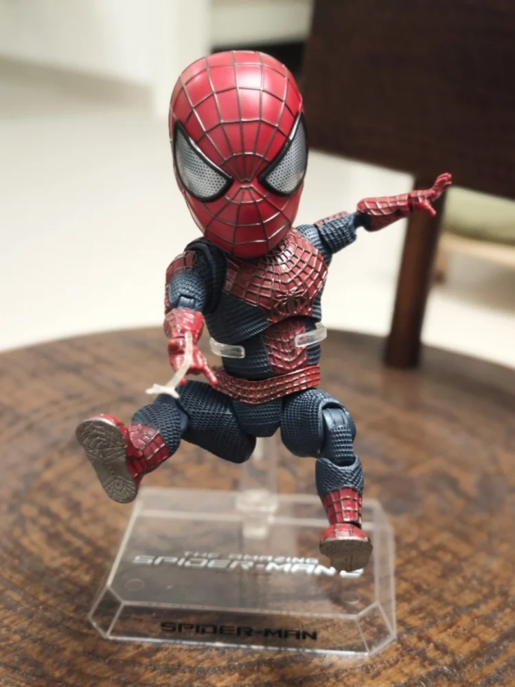 18cm In Stock Egg Attack Action The Spiderman Homecoming Anime Action Figure Collectible Desktop Decoration Model Toy Gift