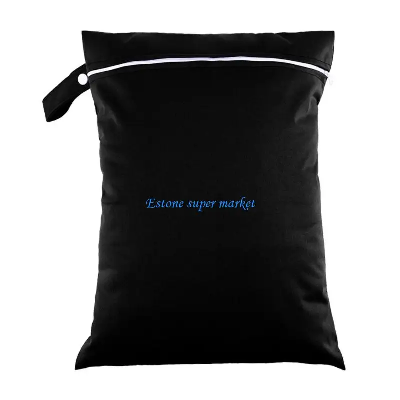 Bolsa organizadora pañales bebé con cordón - usage example