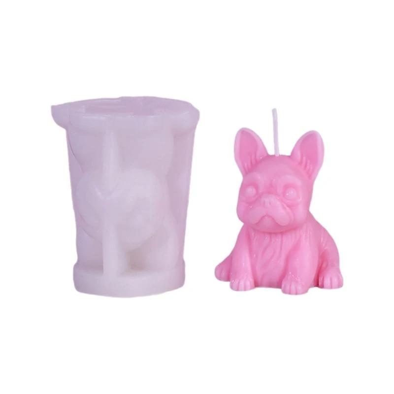 HX6F Silicone Soap Molds DIY Mould Silicone Crafts Moulds French Shaped Perfect Gift for DIY Hand-Making Lover