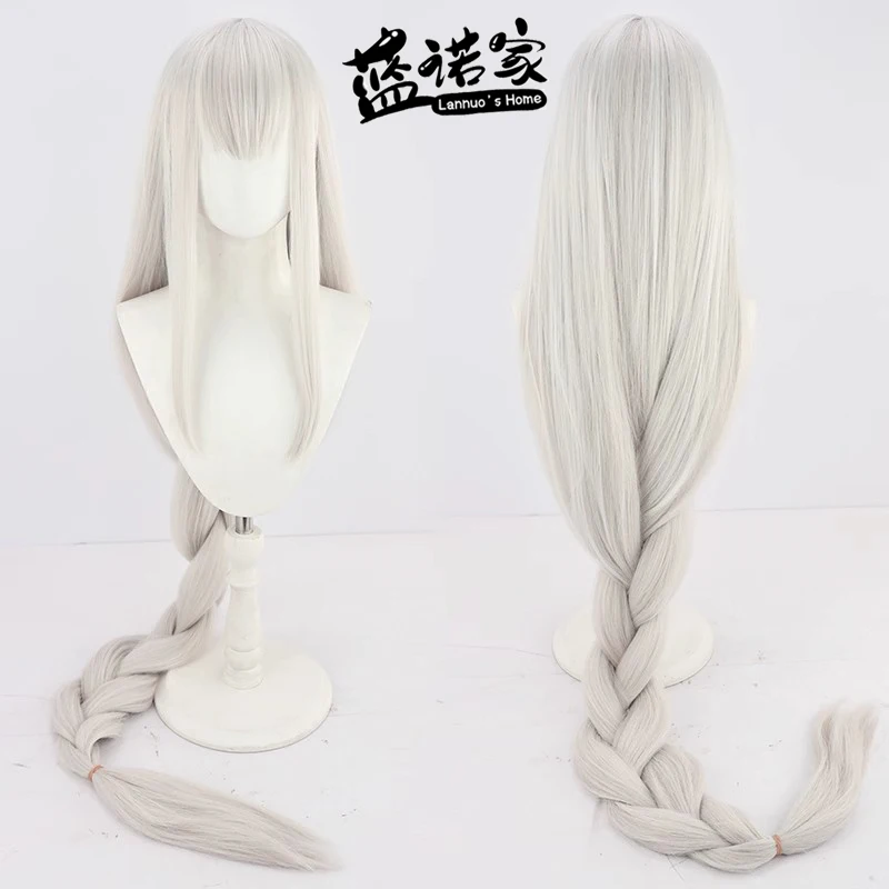 Anime Arknights Specter the Unchained Cosplay Wig Halloween Carnival Party Props Synthetic Hair Heat Resistant Fiber + Wig Cap