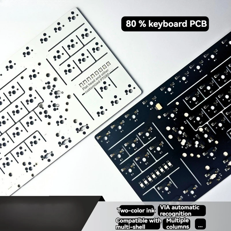 

Игровая печатная плата Suit80/Y80/Sn80/Yr80 для механической клавиатуры с горячей заменой, с одним слотом для клавиш, проводная поддержка через игровую клавиатуру на заказ