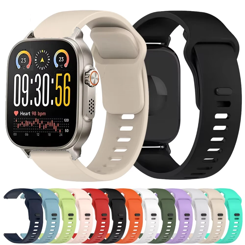 22mm Silikon Band Für Realme Uhr 5 Smartwatch Sport Armband Correa Für Realme Uhr S2/Realme S 2 2 Pro 3 3 Pro Armband