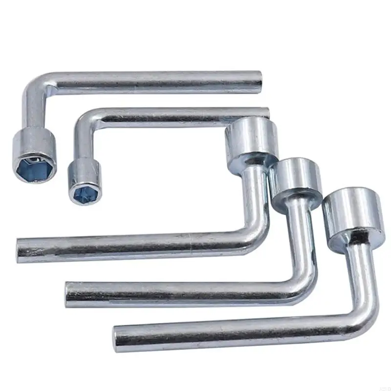920L 6 Sizes Metric L Shaped Angled Socket Wrench Elbow Wrench for Mechanic Repair Tool 7/8/10/12/13/14mm Optional