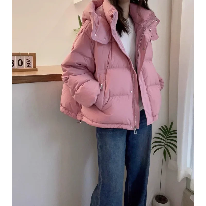 

Универсальный кардиган с капюшоном и длинными рукавами, однотонный топ, корейское свободное хлопковое пальто, модное