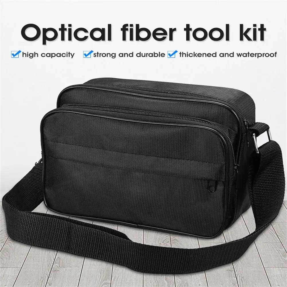 Electrician Tool Bag Storage Pouch Large Capacity Repair Heavy Duty Organizer Thickened Canvas Carpentry Single Shoulder