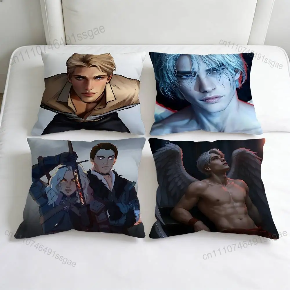 

R-Romance C-Club Cool Square Pillow Case Soft Decorative Throw Pillow Cover for Home Sofa Bed