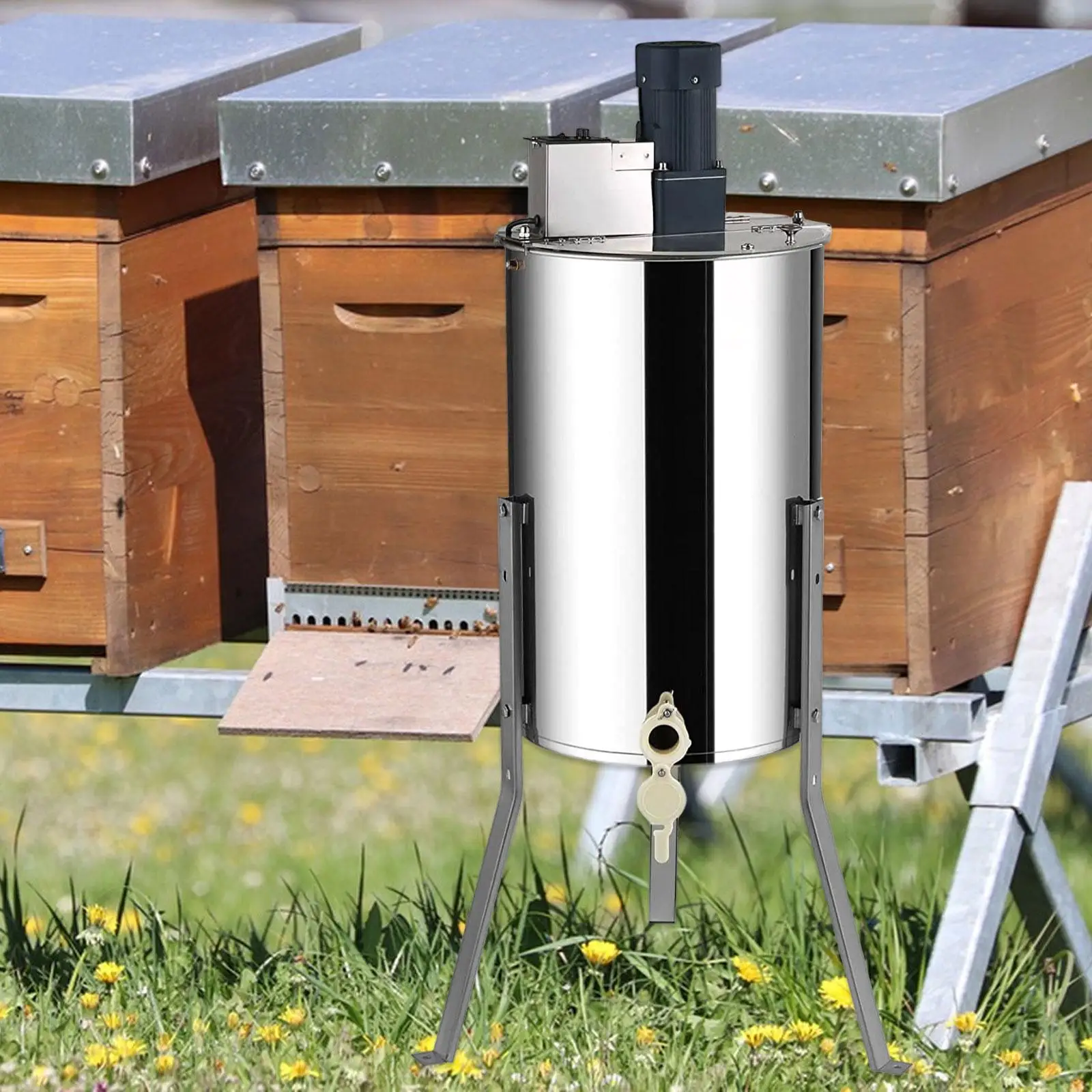 

Electric Honey Extractor US Plug Beekeeping Extraction for Farm Home Kitchen