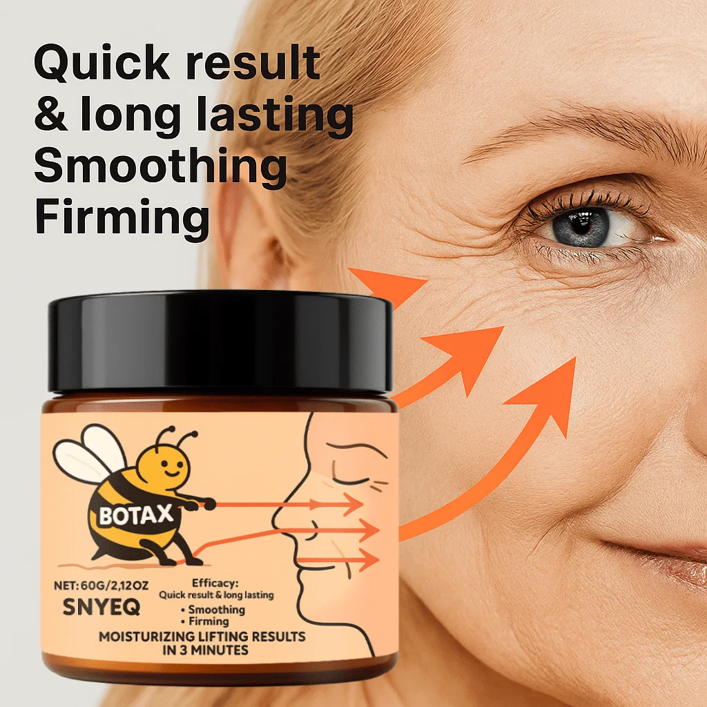 

Мгновенный утягивает крем для глаз Bee Venom. Фирма кожи。 увлажнение и лифтинг, богатый в коллагенере и эссенция ретинола