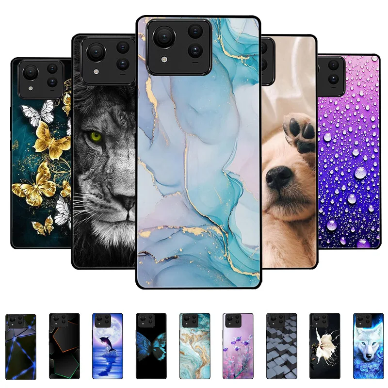 

For ASUS Zenfone 11 Ultra 6.78 Case animal Silicone Soft TPU Back Covers For ASUS Zenfone 11 Ultra Case Protective Catoon Funda