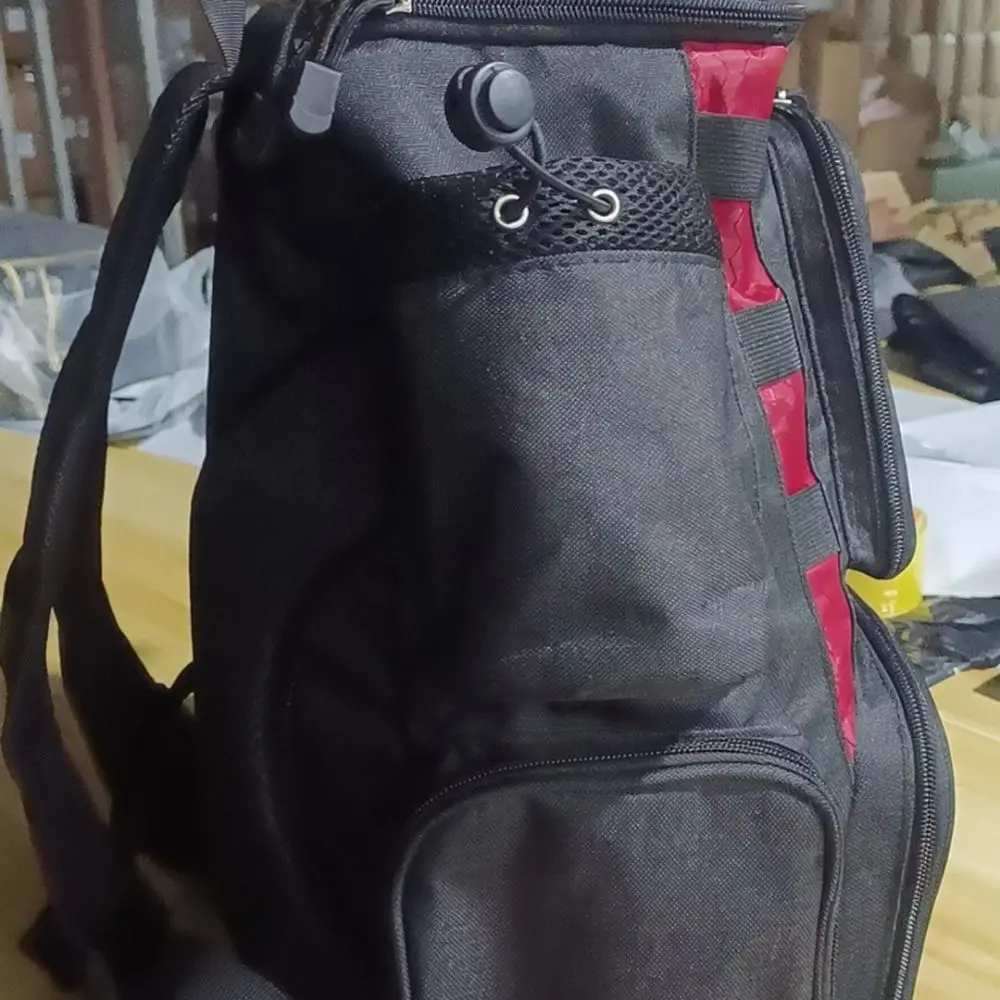 Portable Fishing Tackle Backpack Large Capacity Storage Bag With Rain Shield For Outdoor Gear Organizer Kit