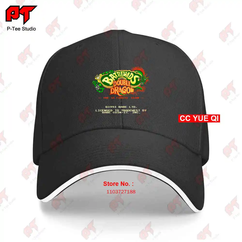 Battletoads Double Dragon Start Screen Baseball Caps Truck Cap 2UN4