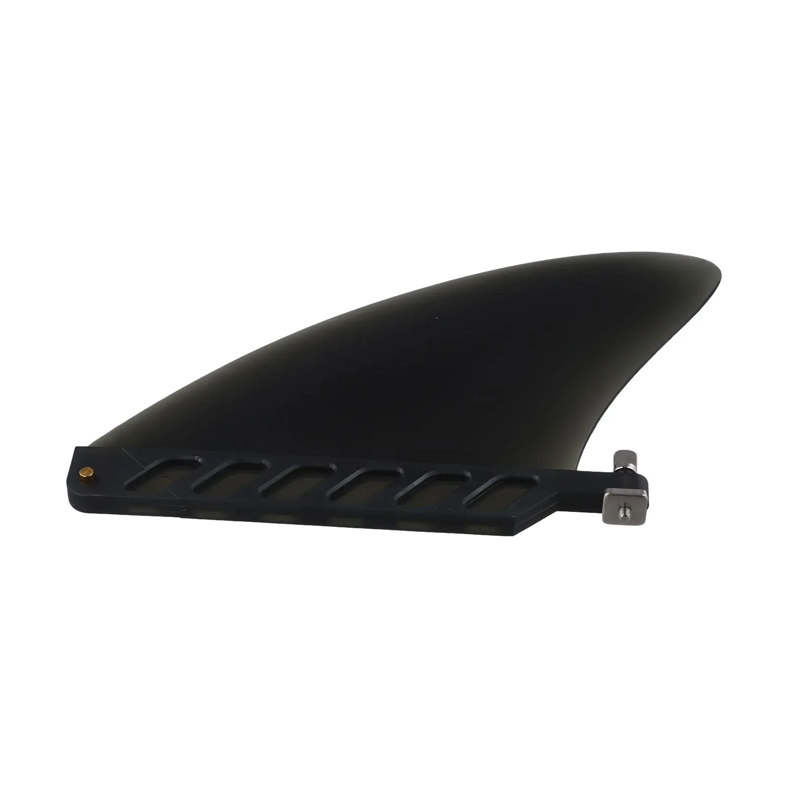 Long Board Surf Fin Center Fin Surfboard Green Color Highly Flexible Made Of PVC Standard Longboard Fin Box Compatible