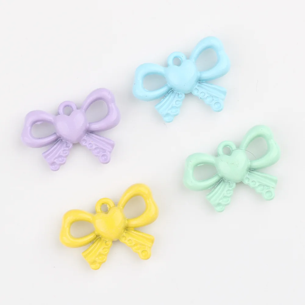 10 قطعة/الوحدة 12*17 مللي متر سبائك الزنك رذاذ رسمت القوس قلادة جالبة للحظ ل قلادة سوار مجوهرات Diy بها بنفسك اكسسوارات #5