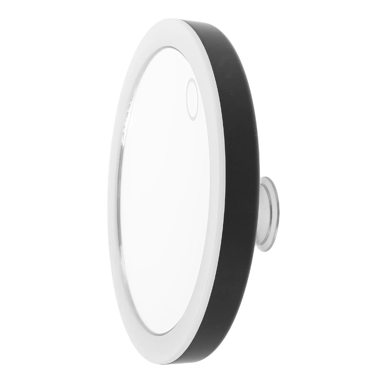 

Светодиодное зеркало для макияжа с тройными присосками, перезаряжаемое, с 10-кратным увеличением, портативное, с подсветкой, для путешествий, настенное, 4 дюйма