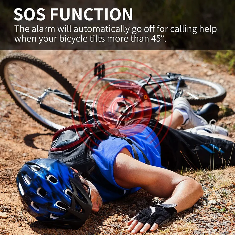 

Bicycle Security Alarm 113DB Electric Car Alarm Waterproof Wireless Remote Control-AAAE