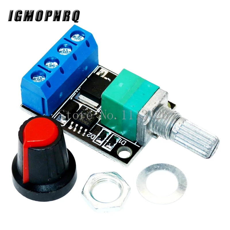 5V 12V 10A Voltage Regulator PWM DC Motor Speed Controller Governor Stepless Speed Regulator LED Dimmer Power Controller Motor