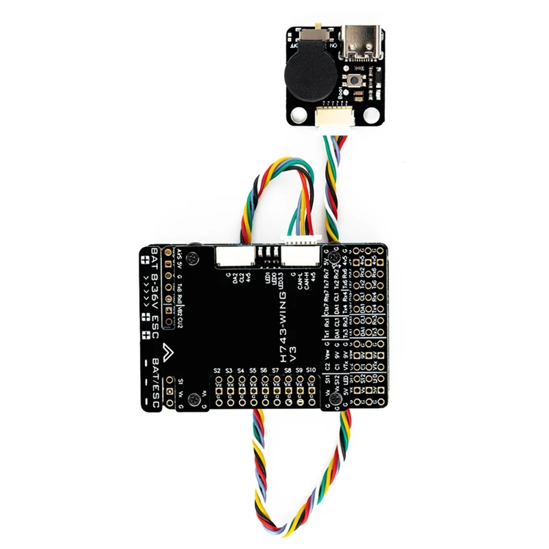 ABNM H743-WING V3 INAV 3-8S H743 Vaste Hoge Precisie Barometer Sensor Wing Flight Controller Voor RC Drone FPV