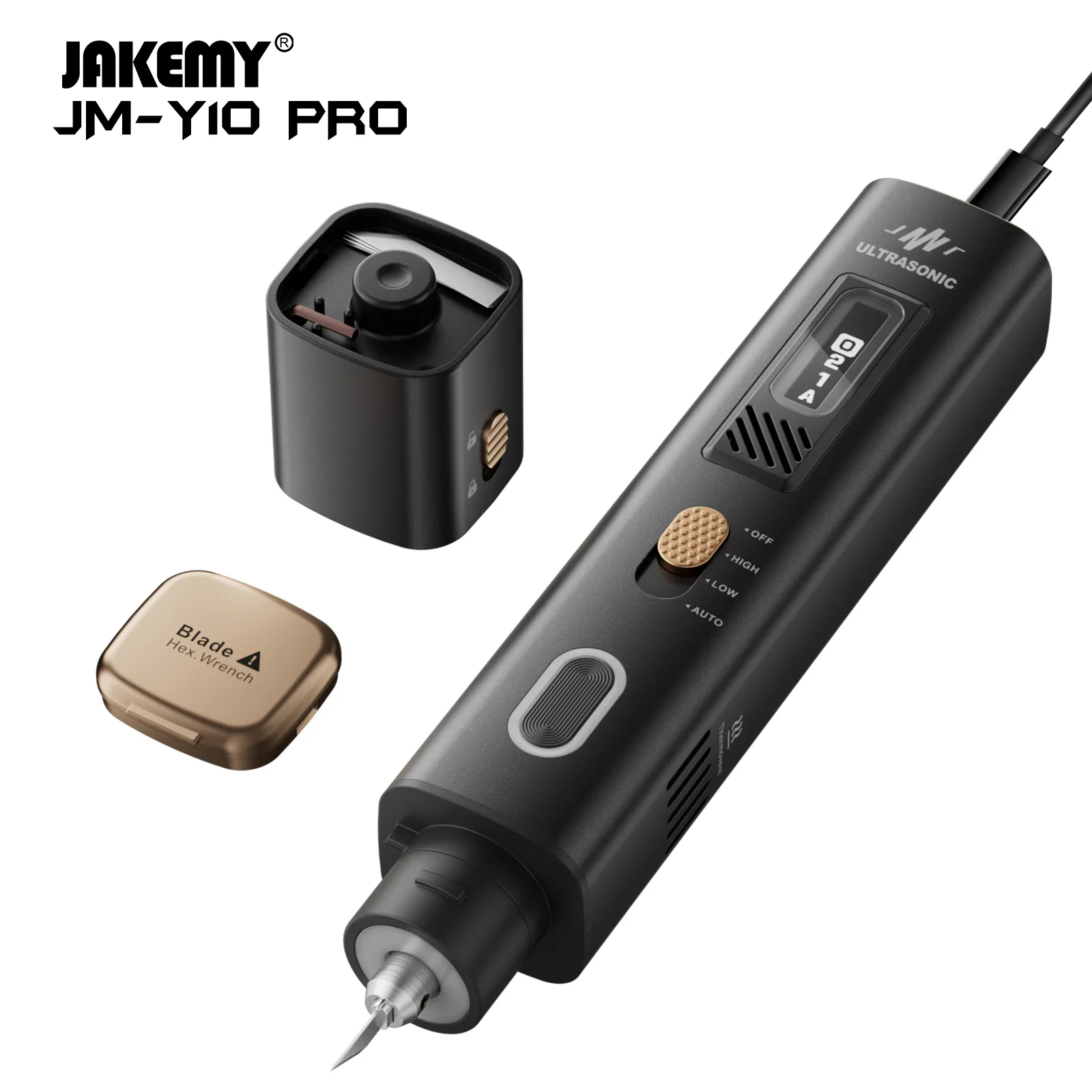 JAKEMY Y10 Pro 2-in-1 超音波カッター
