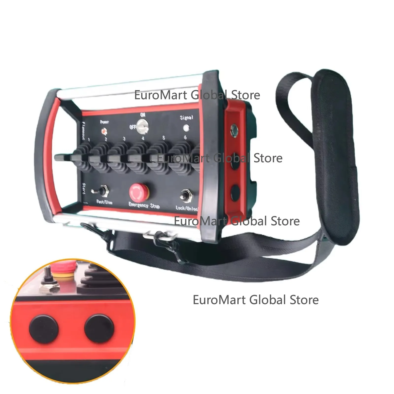 

Exclusive Technology Customization Fully Automatic Style Crane Remote Control Systems 7 Joysticks Crane Control