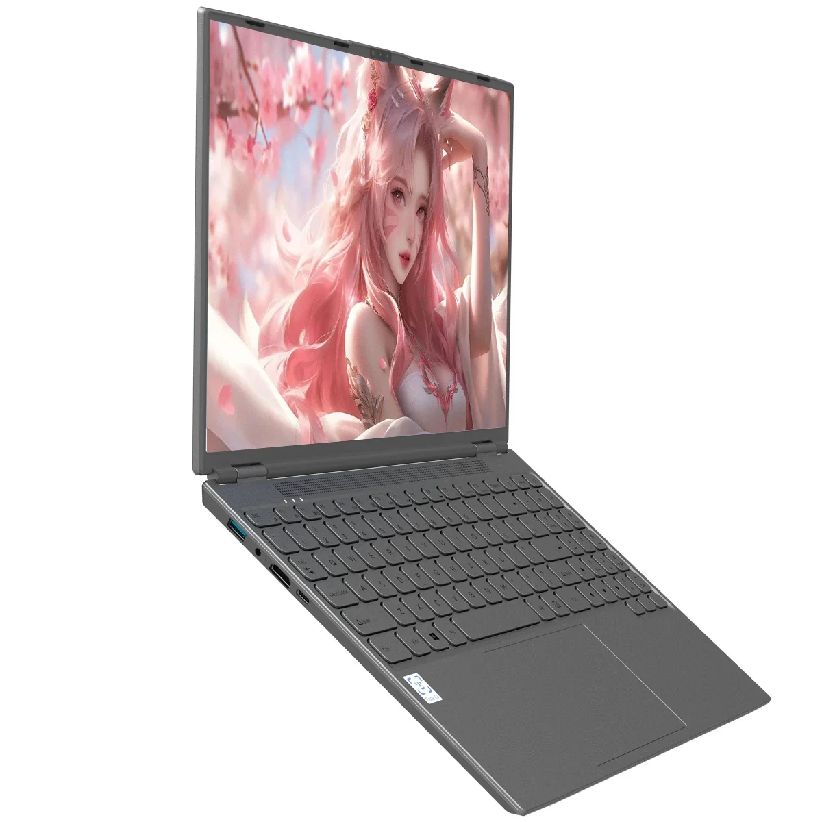 2025 Facial Recognition Intel Notebook N5095 16" Laptop 16GB 32GB RAM Max 2TB ROM Windows 11 Wifi 5 BT 4.2 RGB Keyboard Face ID