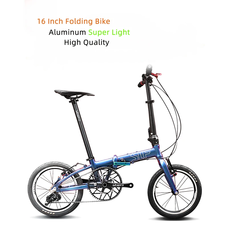 Super Promotion High Quality Aluminum16 Inch Folding Bicycle 3/5 Speeds Bicycle Adjustable Outdoor Bicycles aluminum Fold Bike