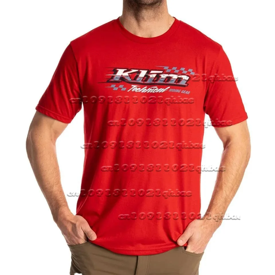 

Hot Selling New Klim Men's and Women's Motorcycle Racing Riding Clothes, Plus SizeBreathable Quick Drying Sports Casual T-shirt