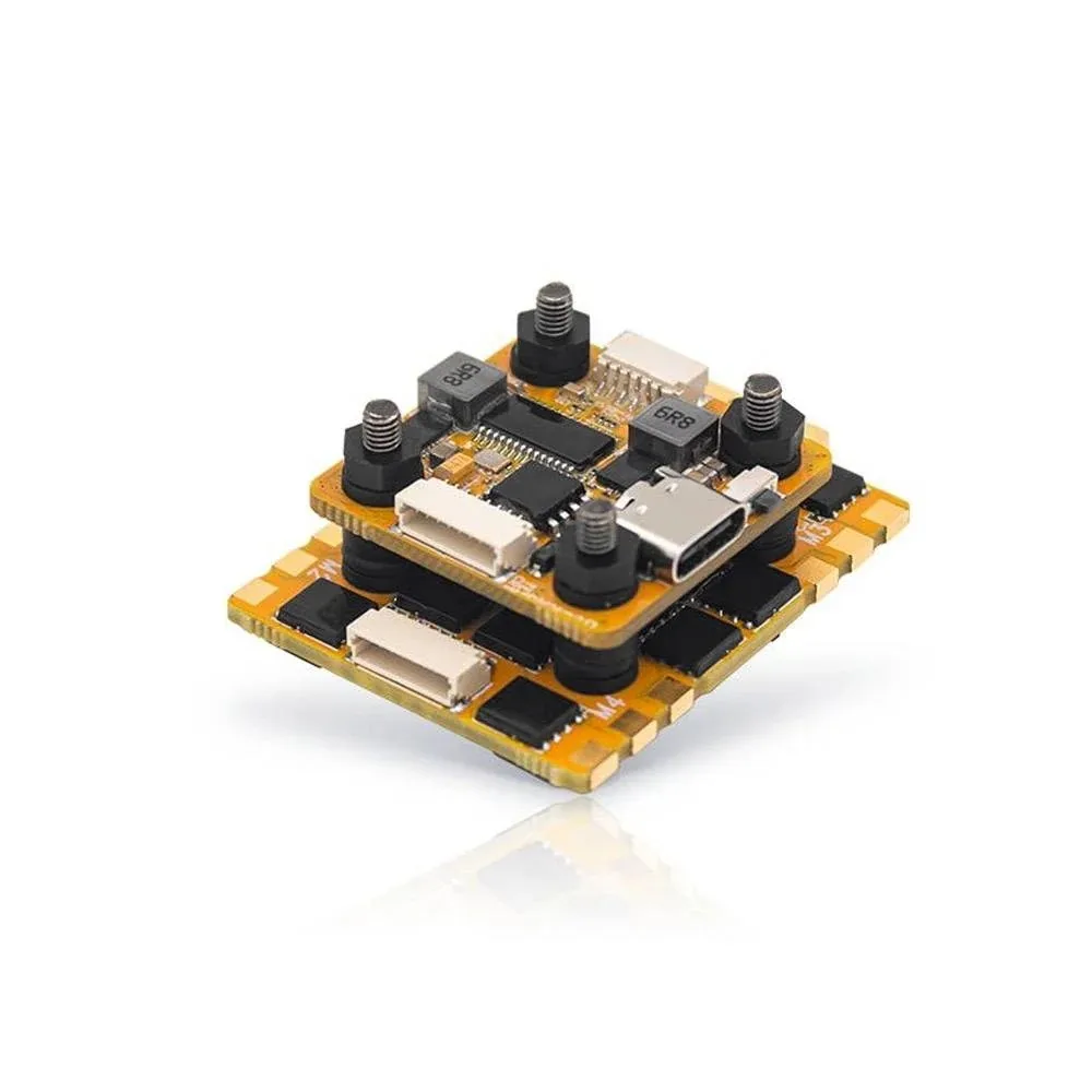 Flycolor SpeedyPizza CrustCore Stack - F7 FC + 60A 3-6S BLHeli_32 4-in-1 ESC - ICM42688 - 20x20mm FPV Freestyle Stack