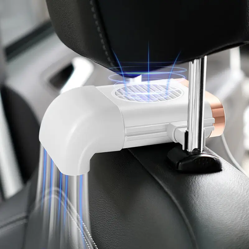 Premium car seat fan, back ventilator, car backrest cooling and refrigeration, mini fan for the rear seats of the car