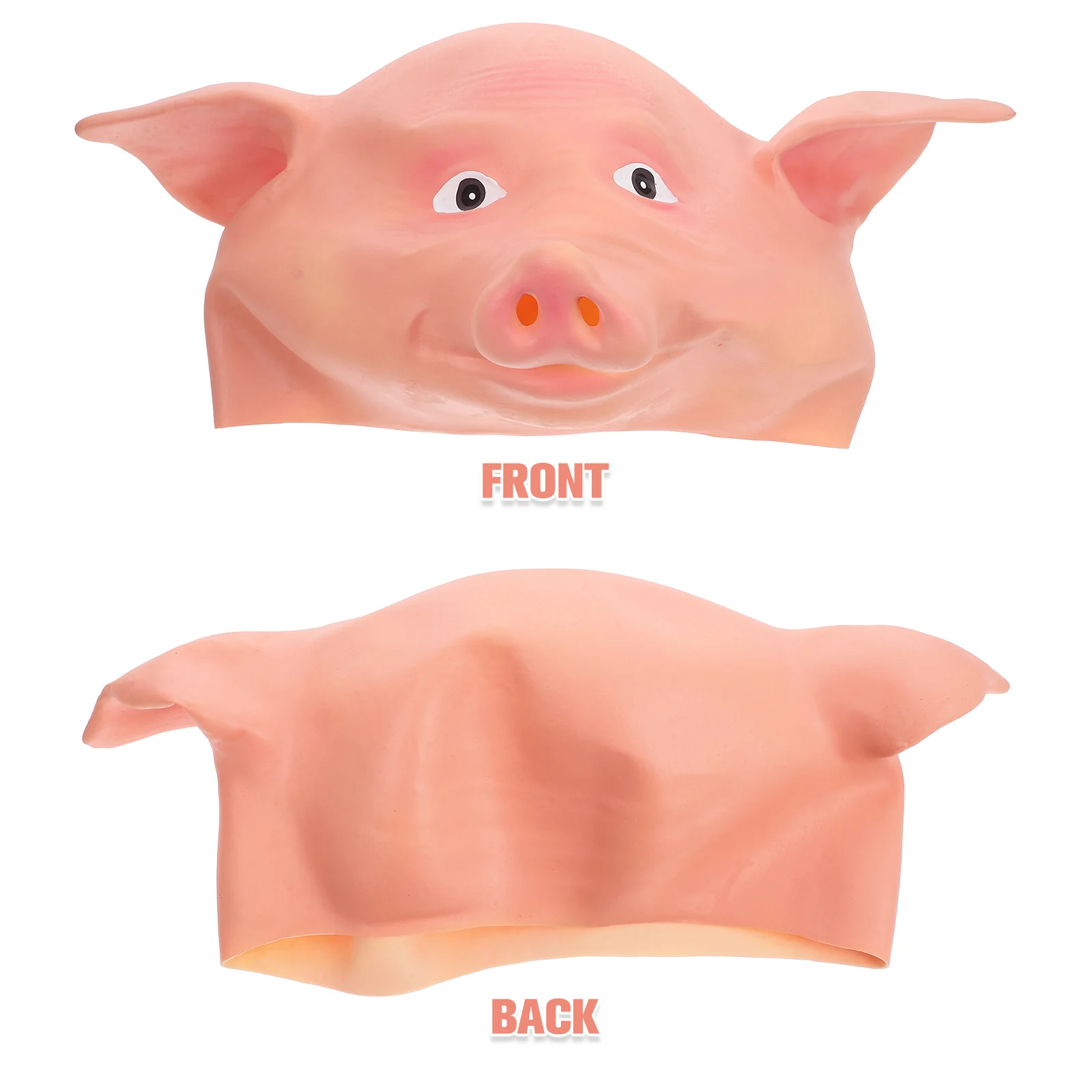 Pig Mask Costume Masks Fancy Dress Festival Headdress Decorate Animal Novelty Shape Emulsion Molding