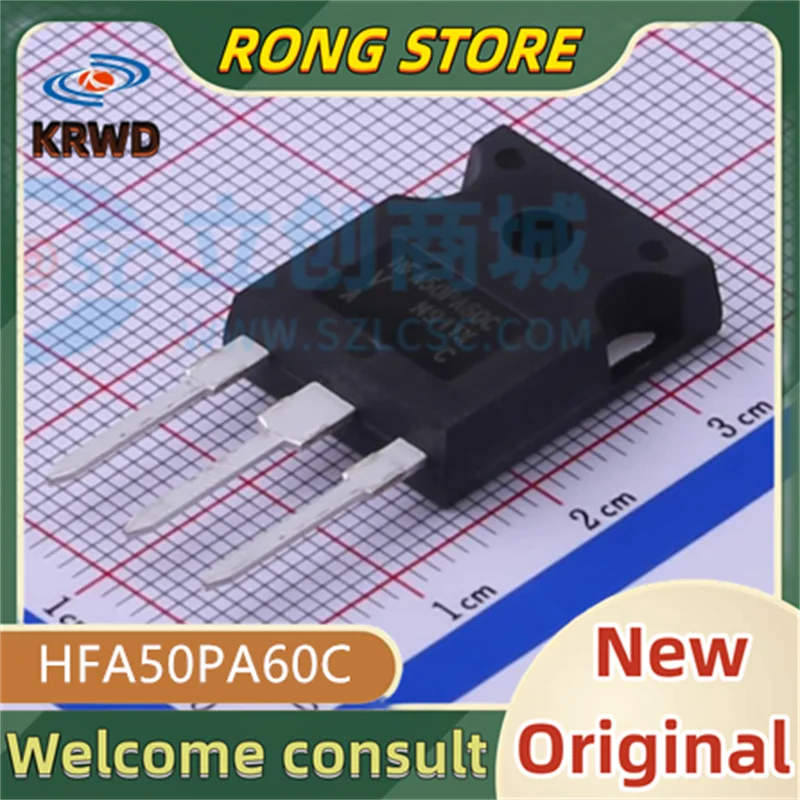 (5PCS) HFA50PA60C HFA50PA60 50A600V TO247  New and Original Chip IC