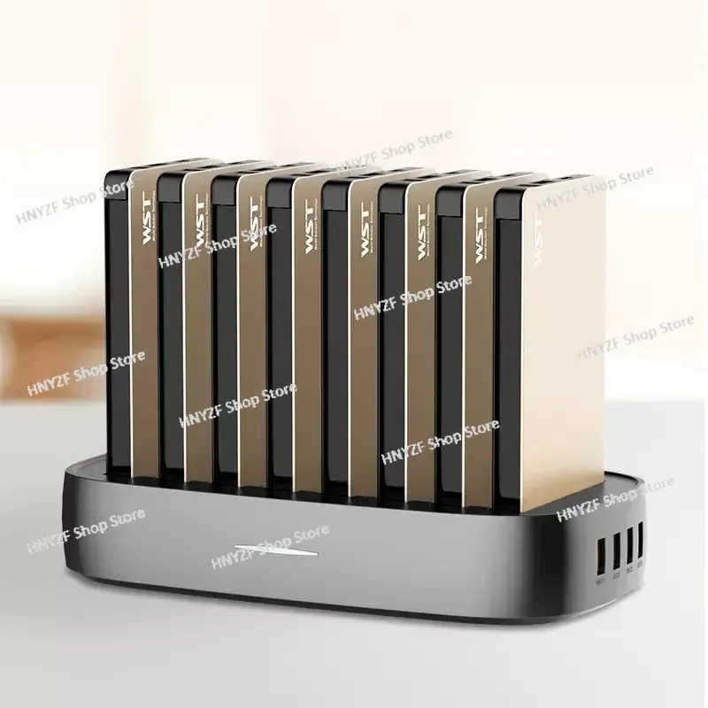 For WP931B8 luxury gift power bank mobile share power charging station for multiple devices