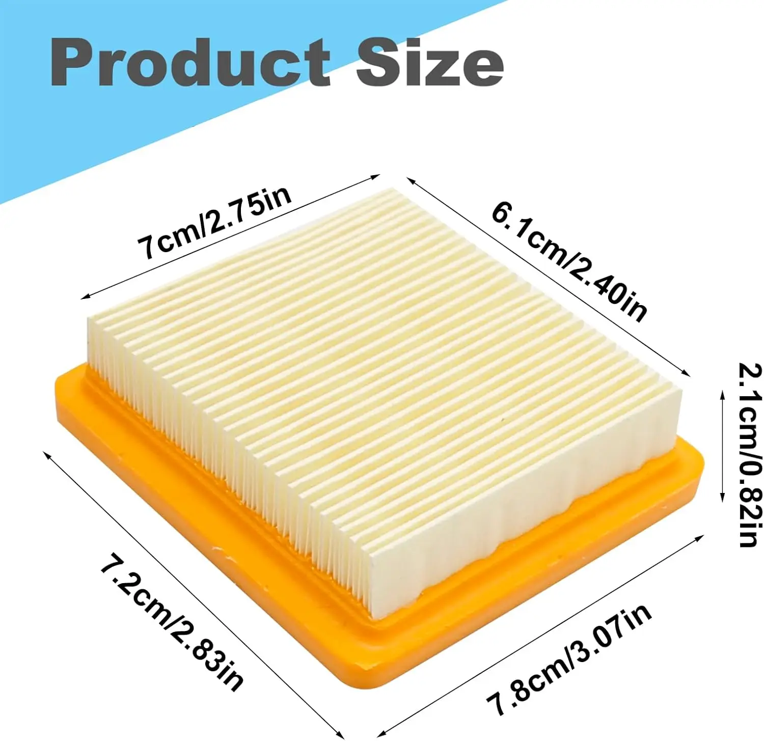FS91 FS 91R Air Filter Tune Up Kit Replacement for Stihl KM91R KM131 FS89 FS91 FS111 FS131 FS311 FC96 String Trimmer Brushcutter