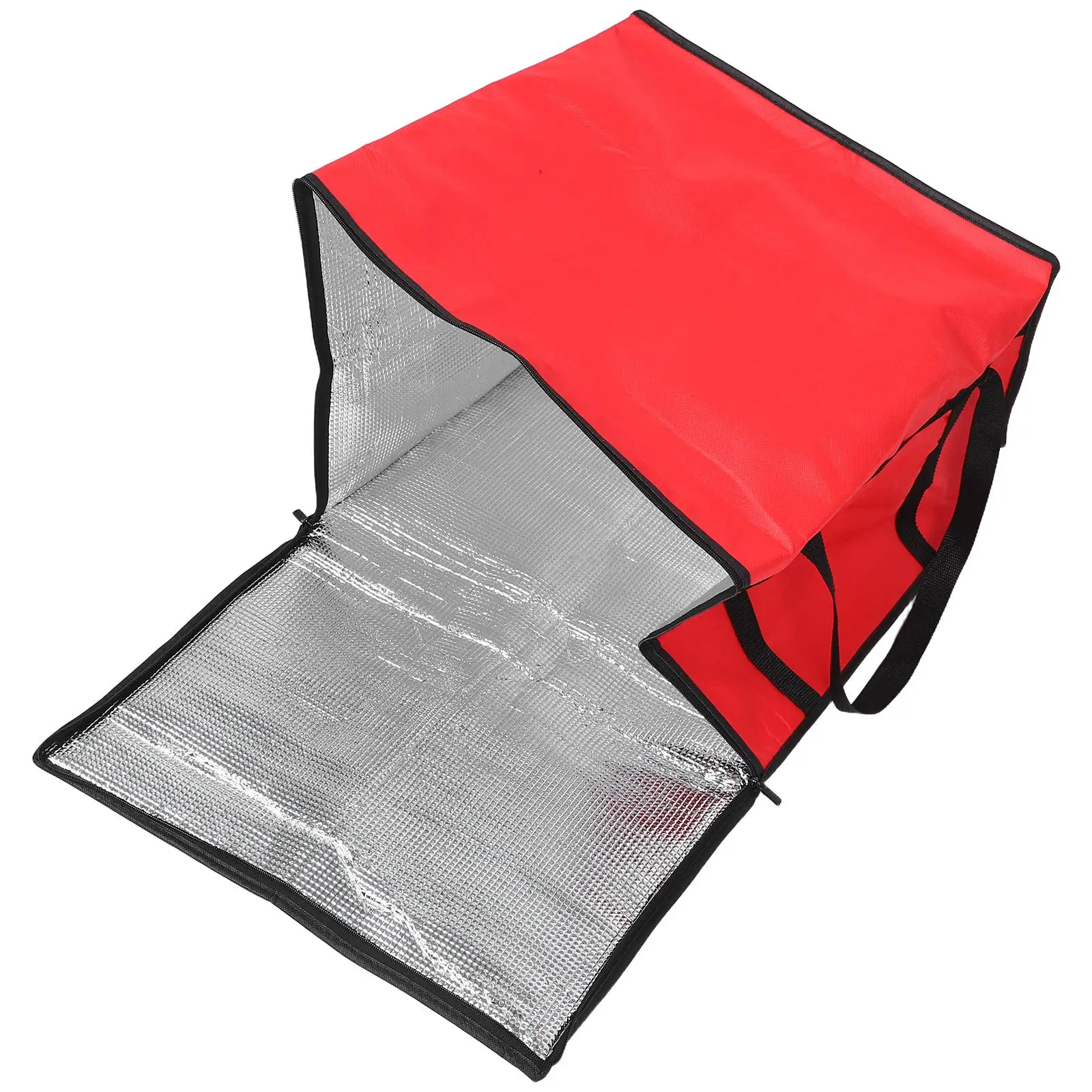

Food Woven Fabric Thermal Bag Waterproof Pizza Carrier Insulated Bags Insulated Cooler Bag Pizza Cooler Storage Container