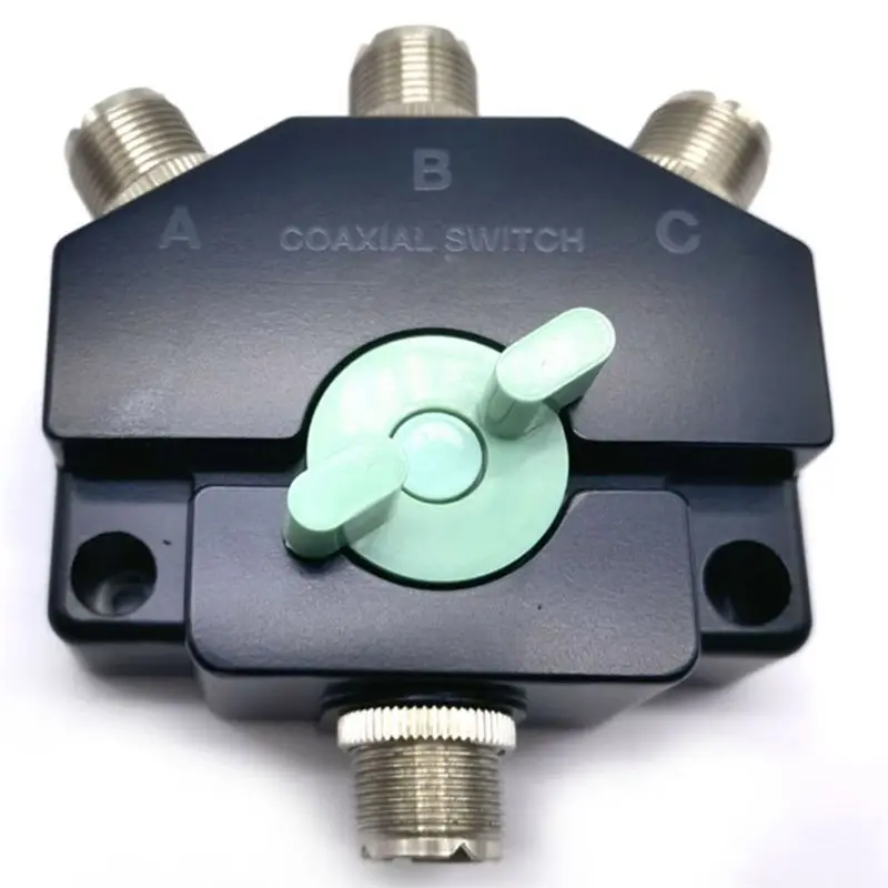 Aug. 1 Piece CO-301 Wideband Coax Switch 3 Port Antenna Repeater Heavy Duty For Diamond