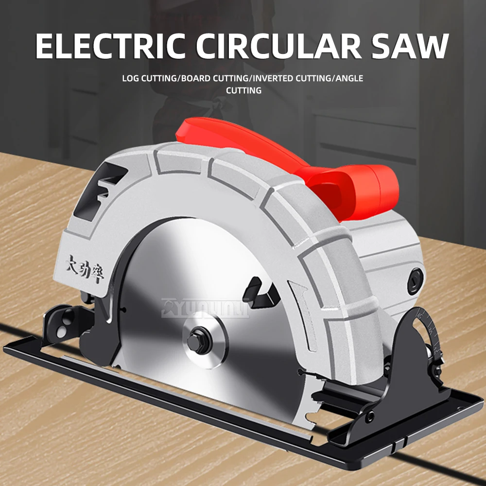 

Electric circular saw 7~10 inches Household portable table saw PVC pipe Woodworking inverted disc saw cutting machine