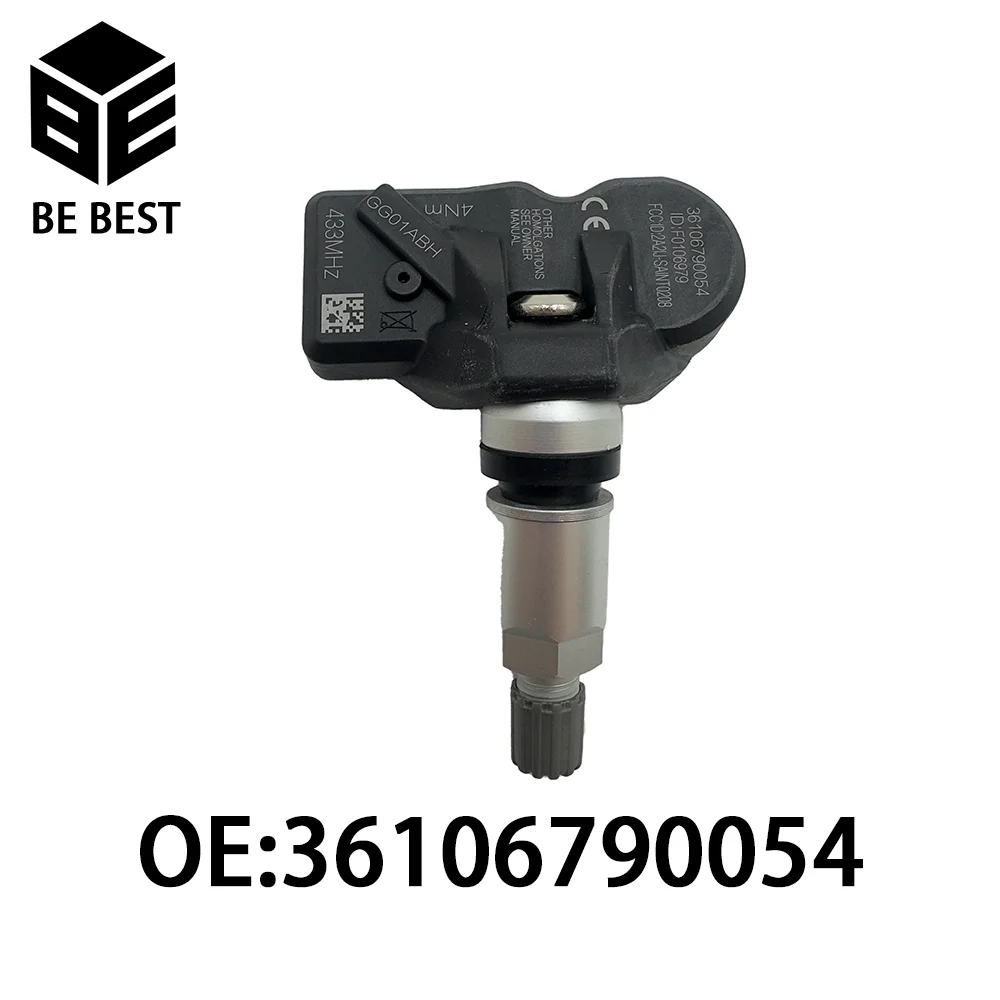 

4 шт. ДАТЧИК TPMS для BMW 1 серии [E80] 5-Series [F10] GT [F07] Датчики давления в шинах 36106790054 36106856227 36106874829433 МГц