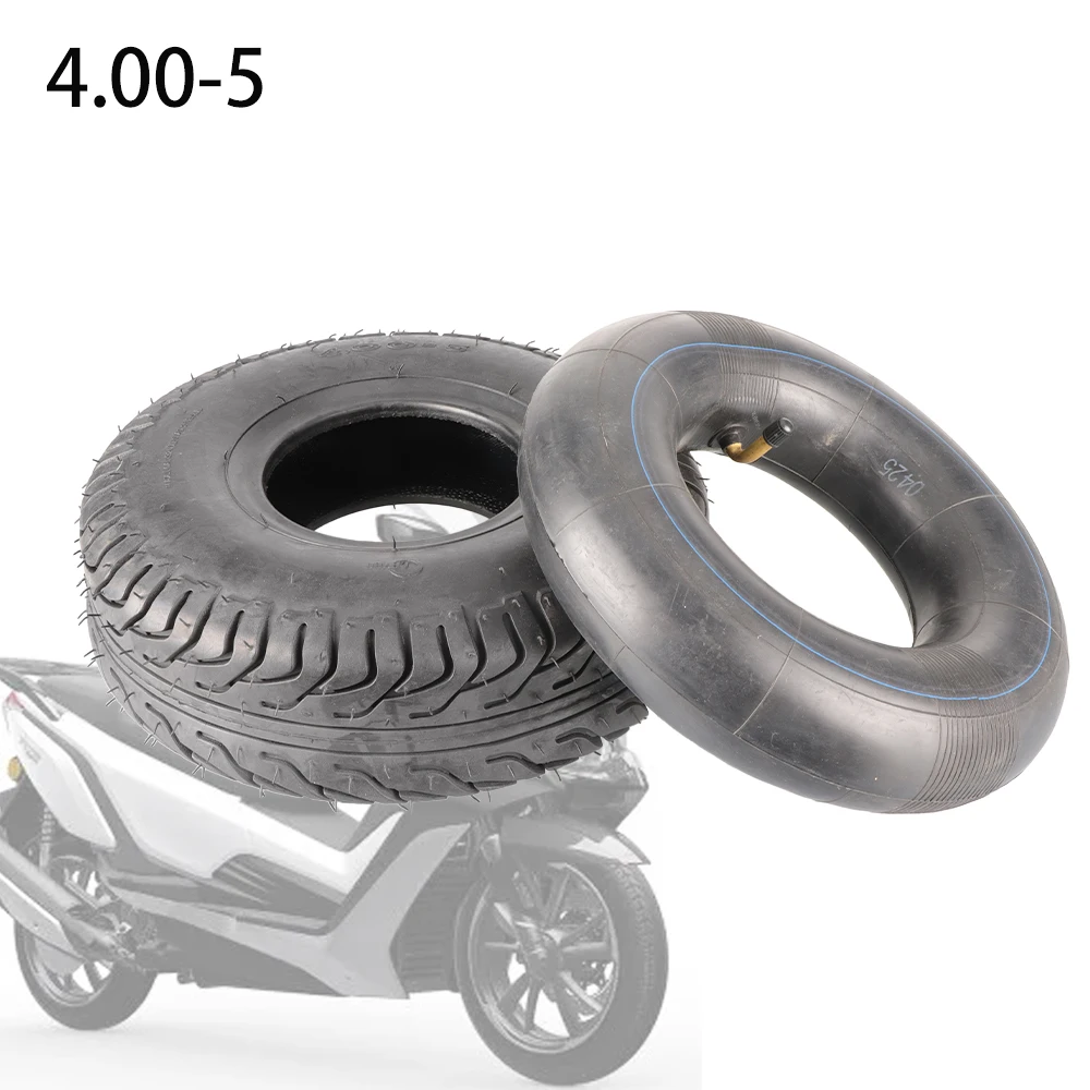 

Electric Scooter 4.00-5 Tyre With Inner Tube 400-5 10 Inch Tyre for Mini Motorcycle Quad Moto Dirt Pit Bike Motorcross ATV Parts