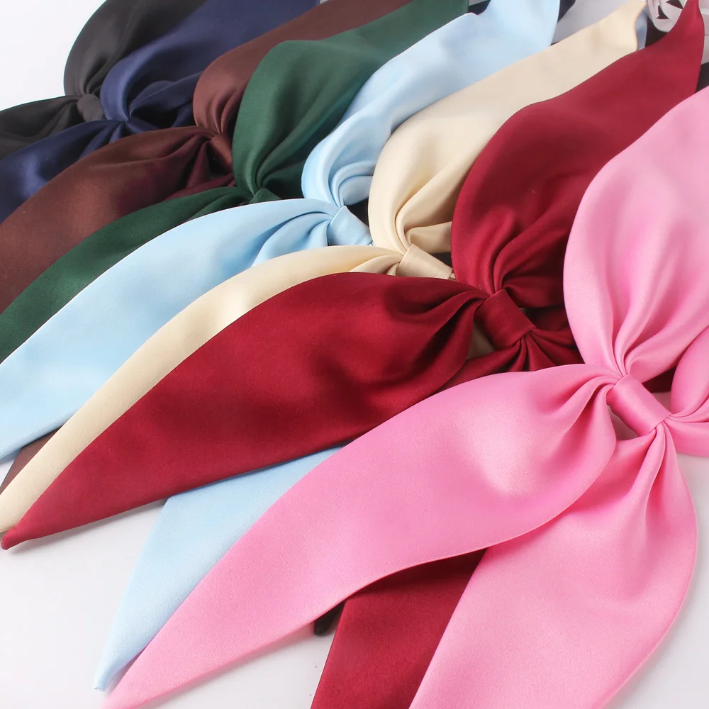 Ladies Bow tie Classic Shirts Bow Tie For Women Business Bowknot Student Solid Bow Ties JK Butterfly Girls Suits Bowties