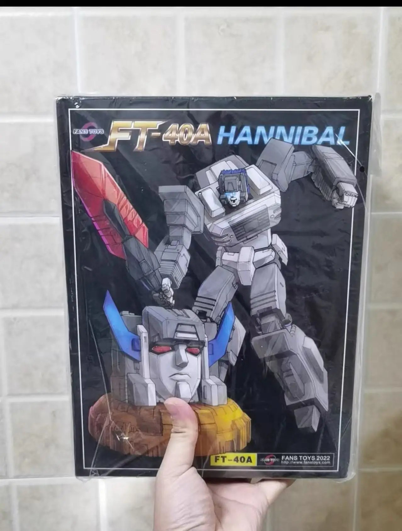 

FansToys-фигурка Acción Transformadora De FT-40A FT40 FT40A Hannibal Fortress Maximus, Robot De Aleación, Juguete 100% Nuevo