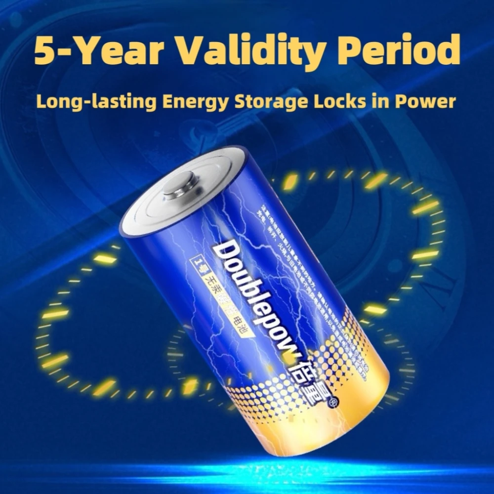 

6PCS D Size Alkaline Battery 1.5V 11200mAh LR20 For Water heater Gas stove Electronic piano Emergency lights Flashlight Radio