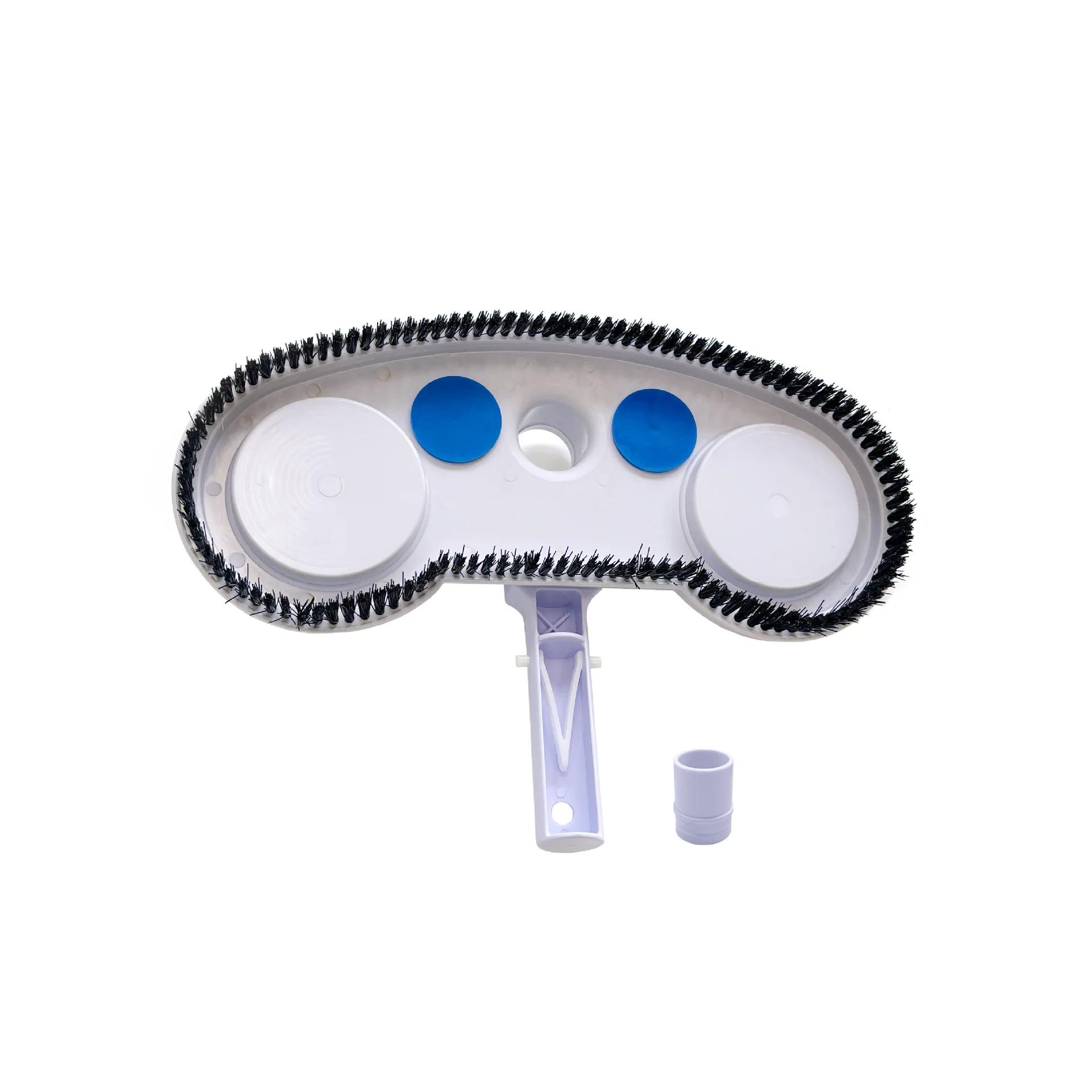 Pool Vacuum Head Half Moon Suction Plate With Air Safety Valve Underwater Cleaning Tool For Swimming Pool