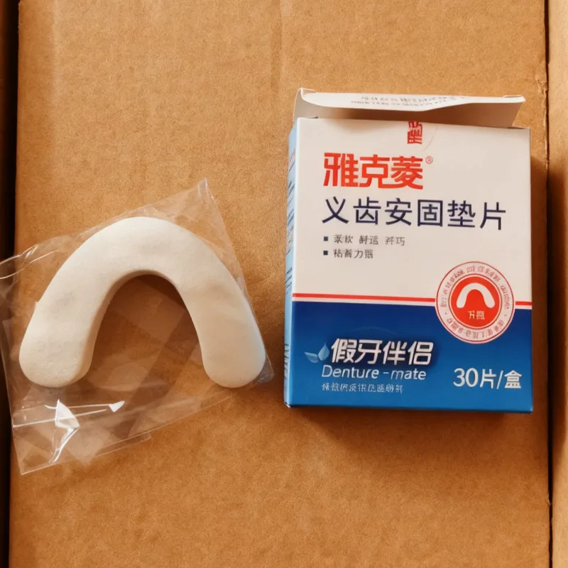 

1 Box/30pcs Denture Fixing Pad Denture Loosening Stability Adhesive Denture Companion Dentist Fixing Paste Safe Tools Lab