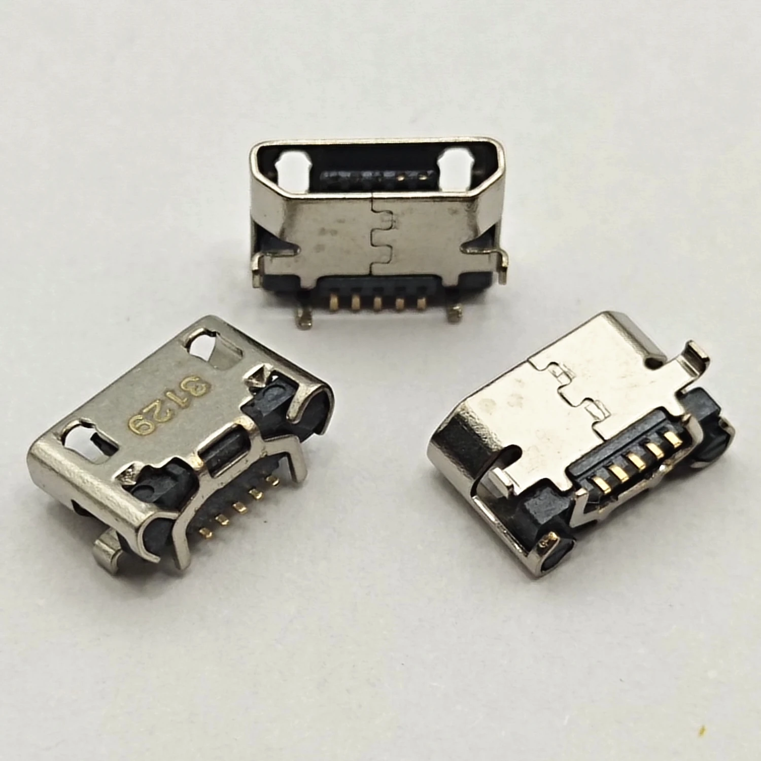 2-100pcs Micro USB 5pin Connector DIP2 7.2mm ox horn Charging plug Dock Socket Port New Repair Parts For JBL Link 10 Flip 4